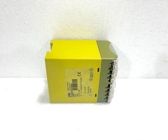 Pilz 484101 P1E-2NK/UH230/110V/15-100KO/2U Relay Timing Isolation Monitor