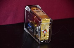 Struthers-Dunn B255XCXP Power Relay 3PDT 120VAC 10A Socket Latching Single Coil