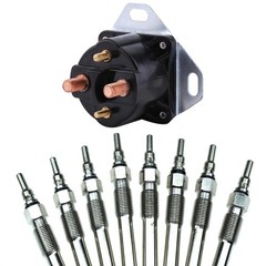 Glow Plug Relays Module Controller Solenoid 80033190 For F-250 F-350 F-450 F-590