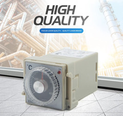 Temperature Controller Socket Guide Rail Type Relay Output K Input Thermostat AC
