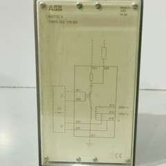 ABB RXTTE 4 INJECTION UNIT 1MRK 002 108-BA ROTOR EARTH-FAULT PROTECTION