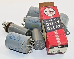 Filtors Inc. Amperite Electromagnetic Sub Miniature Relay Lot 7 Pcs