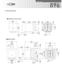 Efficient 12VDC Relay 50A SPDT Design with 10000000 Operations Life Expectancy