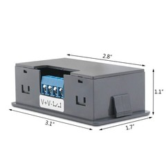 Delay Relay Module, DC 6-30V Timer Relay 12V 24V 0.01s-9999min 50mA Digital T…