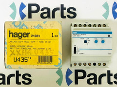 Hager U435F1 Adjustable Earth Leakage Relay 24004 3A 250V