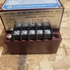 I-T-E Ground Shield Ground Relay Type GR 120VAC TIME CURVE TYPE “C”