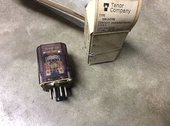 Tenor Company 200-3-0106 Relay 115VAC 50/60CY