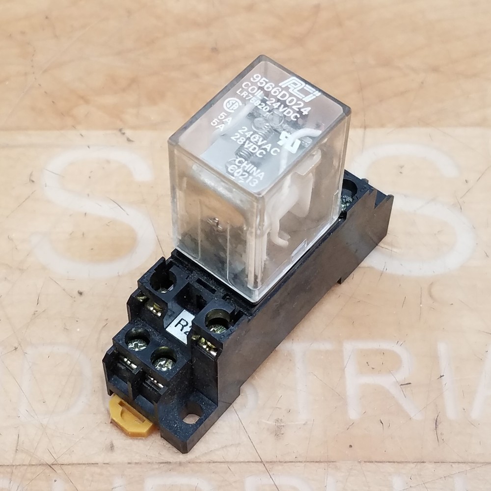 ACI 9566D024 Relay, 24VDC, 5A – USED