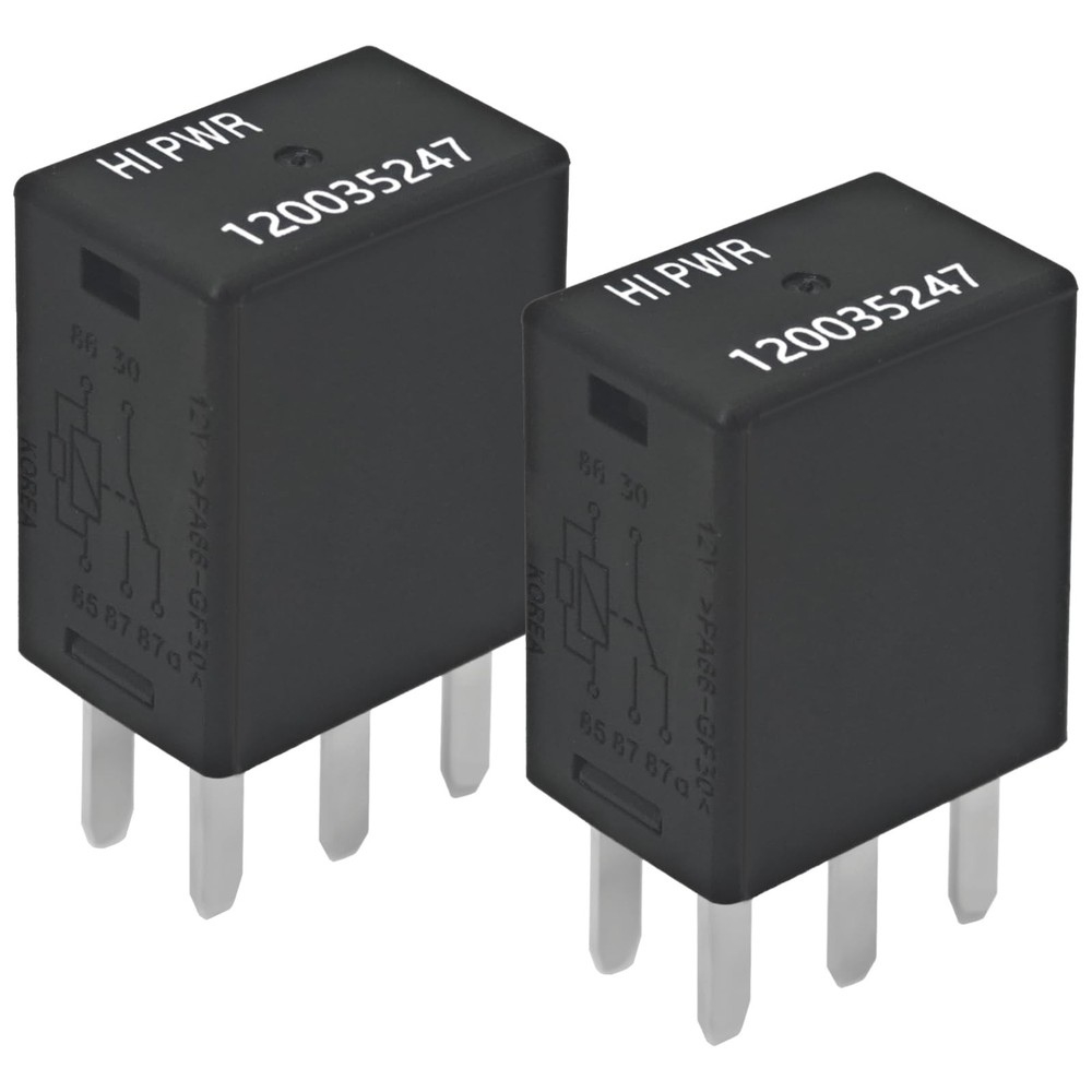 (Pack of 2) 30 Amp Relay 278003828 120035247(Replaces 278002822) – Compatible…