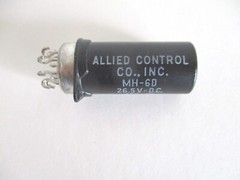 Allied Control MH-6D Electromagnetic Relay 26.5 VDC