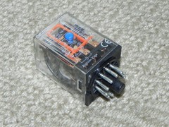 Omron MK3P5-S, 11 Pin General Purpose Relay, Mechanical flag indicator