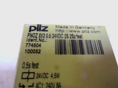 PILZ PNOZ XV2 0.5/24VDC SAFETY RELAY UNMP