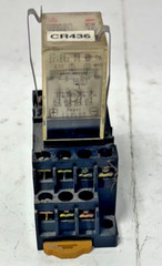 OMRON MY4N-D2 RELAY 24 VDC W/RELAY SOCKET 2-M4X10 5A 250 VAC