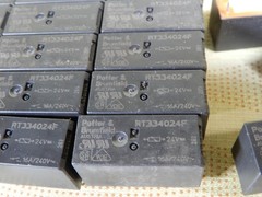 Potter & Brumfield RT334024F 24VDC PCB Mount Relays Qty 20 NOS