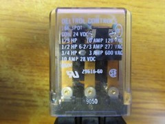 Deltrol Controls Relay w/ Base, 10A, Cat# 1663PDT … VO-28