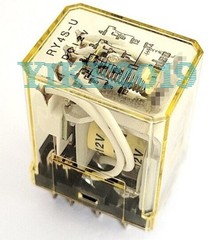 10PCS NEW REPLACE FOR IDEC RY4S-U DC12V 14 pin Intermediate relay without base