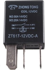 Waterproof SPST 4-Pin Relay Switch Set – Heavy Duty Electrical Components