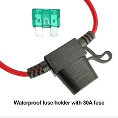 ZOZOMOTORS Electric Fuel Pump Relay Kit Fuel Pump Wiring Harness Bypass 40 AM…