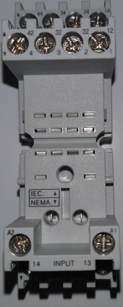 Dayton 1EGP8 Relay Socket Elevator Finger Safe 14 Pin 10A 300V Qty 10