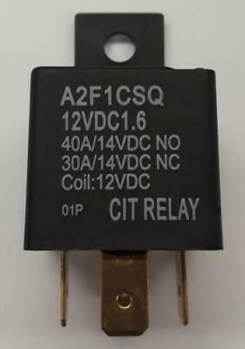 2Pc A2F1CSQ12VDC1.6 SPDT Sealed Automotive Relay with Mounting Flange