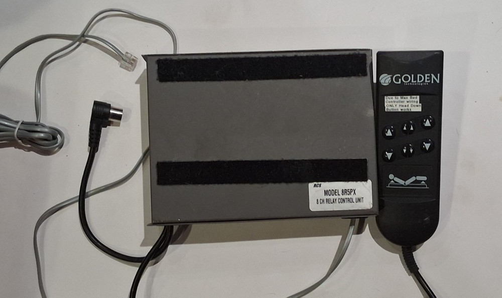 RCS Adjustable Bed Relay Control Unit – Model #8R5PX 8 Channel 5Amp X10 Relay