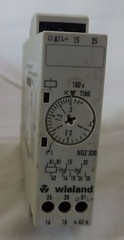 WIELAND R2.067.0460.0 ElectronTimer relay NGZ320 1,5s-30s, AC/DC 24-240V 50-60Hz