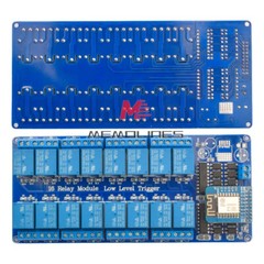 16Channel Relay Module DC5V/12V Wifi Relay Onboard ESP8266WIFI Development Board