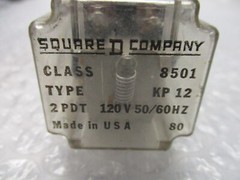 SQUARE D 8501KP12 RELAY 120V NSNP