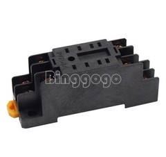AC 220V DC 24V 5A 8 Pin PYF08A Relay Socket Base for MY2NJ/HH52P/H3Y-2/ST6P