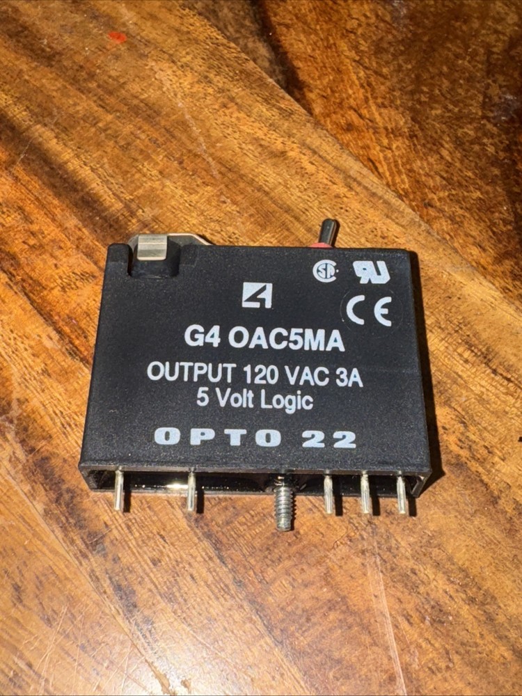 Opto 22 G4 OAC5MA AC Digital Output Module, Used, TT1