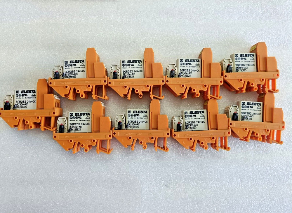WEIDMULLER RS 32 24VDC RELAY MODULE 940612 – LOT OF 9