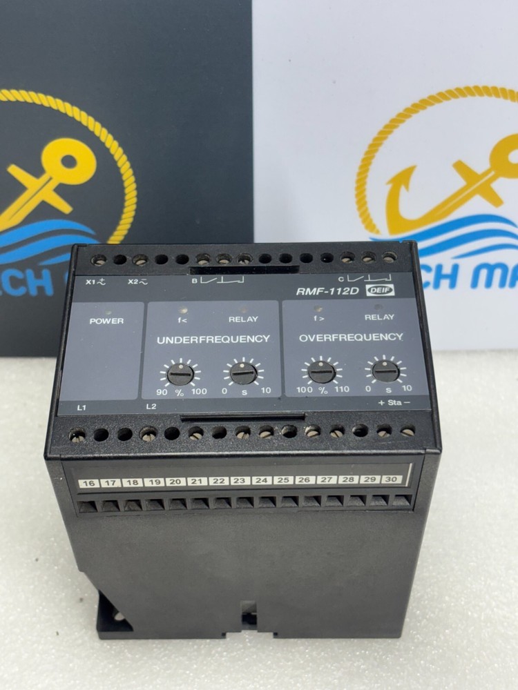 Deif Rmf-112d Frequency Relay