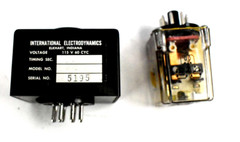 POTTER & BRUMFIELD KRP11A 8-pin RELAY 120V 50/60Hz w/ TR7-205 Base