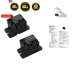 Power Relay, SPDT, 30A, 115v, Mini, 30A SPDT 120VAC -1C-120A Pack of 2