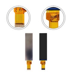 3.69 TFT LCD Strip 24.39×88.09mm Active Area AXS15231B 22-Pin 8-Bit Interface