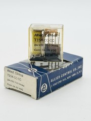 NEW Vintage NOS Allied Control T154-CC-CC Relay 24VDC 700 Ohms 2A-29 VDC i8