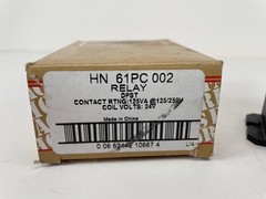 OEM Carrier Bryant HN 61PC 002 DPST Relay Coil volts 24V, contact rating 125/250