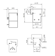 1/5/20/50Pcs Relays HF105F-1-JQX-105F-1- 005 012 024D-1HS 4-Pin 30A Power Relay