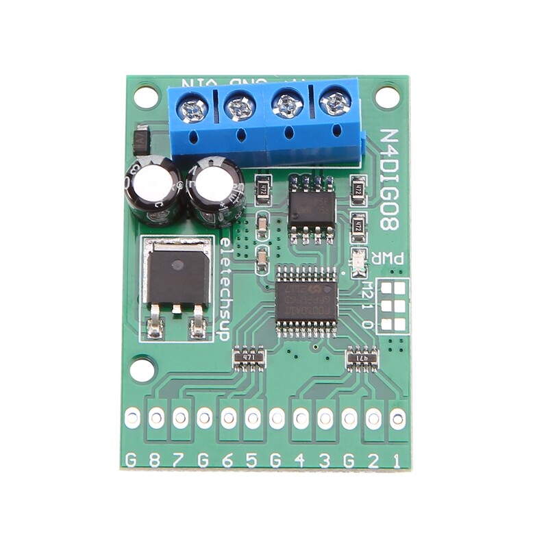 8Ch Input/Output Digital Switch TTL LvTTL CMOS RS485 IO Control Module8315