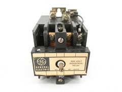 New GE General Electric CR120BD00241 Relay 125VDC Coil 600VDC NEMA A600 P300