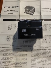 Essex/RBM Motor Starter Relay, Type 12800, PN 128117-5475C, NOS.
