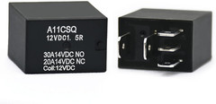 2 Pcs A11CSQ 12VDC1.5R, A11CSQ12VDC1.5R Relay, 12V 30A 5 Pins