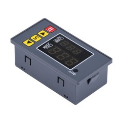 AC110V-220V DC12V 24V Digital Dual Display 0-999 Cycle Timing Delay Relay Module