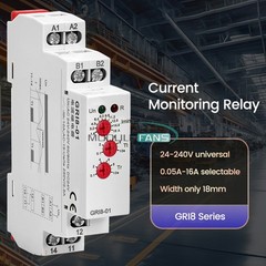 AC/DC12V-240V AC220V 16A On Delay Off Delay Timer Delay Relay Time relay DinRail