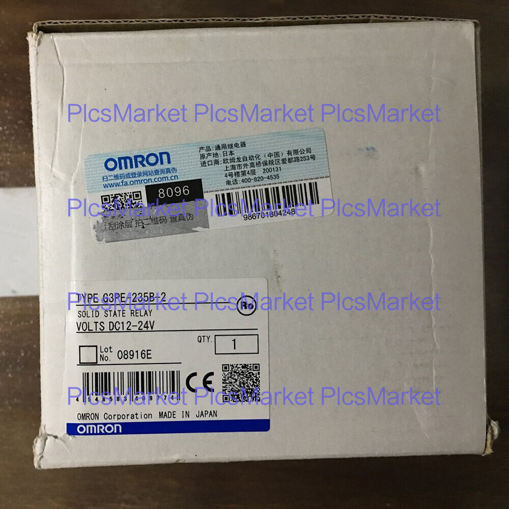 1PC New Omron G3PE-235B-2 G3PE235B2 Solid State Relay 1 year warranty DHL/FedEx