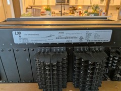 GE L90 Line Differential Relay Model No. L90U02HLHF8LH6GL8LN6NSXXUXXW7H
