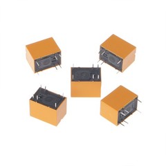 5 Pcs 3V Relay HK4100F-DC3V-SHG 6 Pins 3A 250V AC 30V for DC