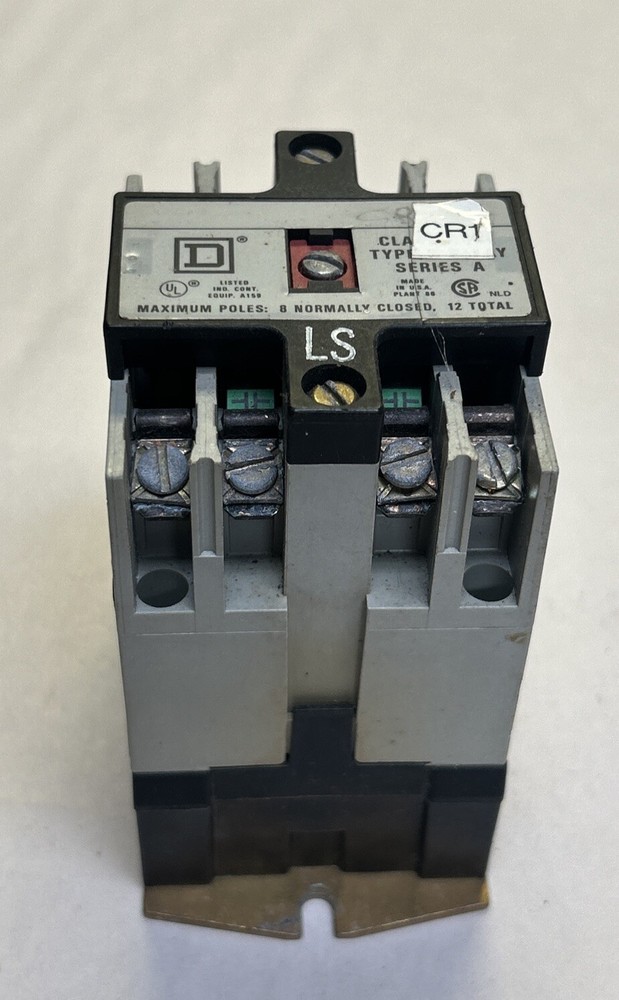 SQUARE D,8501X020,INDUSTRIAL CONTROL RELAY