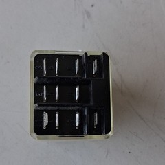 (3) 9837A1201 Power Relay 120VAC Coil 10A 11-Pin 4PDT Plug-In Clear Case