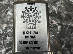 Line Electric HKH3A Plug In Relays – Unused